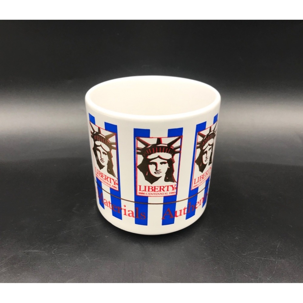 VTG  1982 Centennial Statue of Liberty 10oz Coffee Cup Mug SL/EIF England